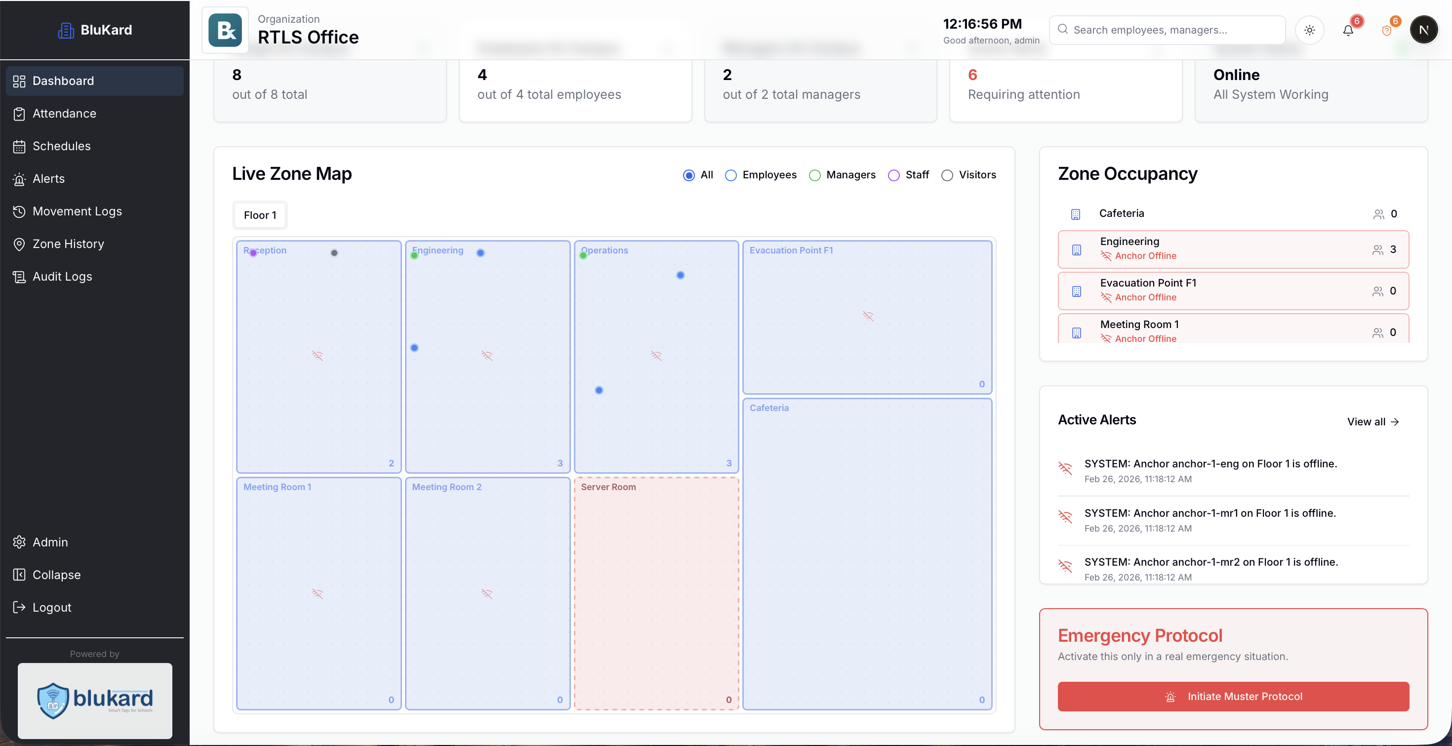 Powerful Central Monitoring Dashboard Preview